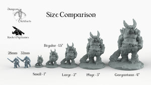 Giant Ice Cyclops - Wargaming Miniatures Monster Rocket Pig Games D&D DnD
