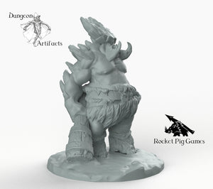 Giant Ice Cyclops - Wargaming Miniatures Monster Rocket Pig Games D&D DnD
