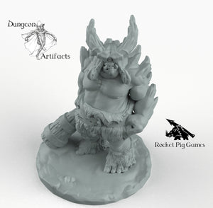 Giant Ice Cyclops - Wargaming Miniatures Monster Rocket Pig Games D&D DnD