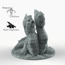 Load image into Gallery viewer, Dracorsisk - Wargaming Miniatures Monster Rocket Pig Games D&amp;D DnD Wurm Dragon Basilisk