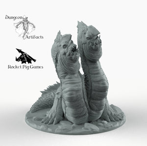 Dracorsisk - Wargaming Miniatures Monster Rocket Pig Games D&D DnD Wurm Dragon Basilisk