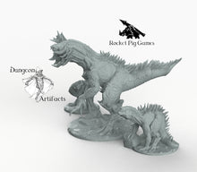 Load image into Gallery viewer, Indominator Matriarch with Younglings - Wargaming Miniatures Monster Rocket Pig Games D&amp;D DnD