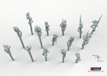 Load image into Gallery viewer, Impaled Skeletons - 28mm 32mm 40mm Printable Scenery Shadowfey Wilds Terrain Wargaming D&amp;D DnD