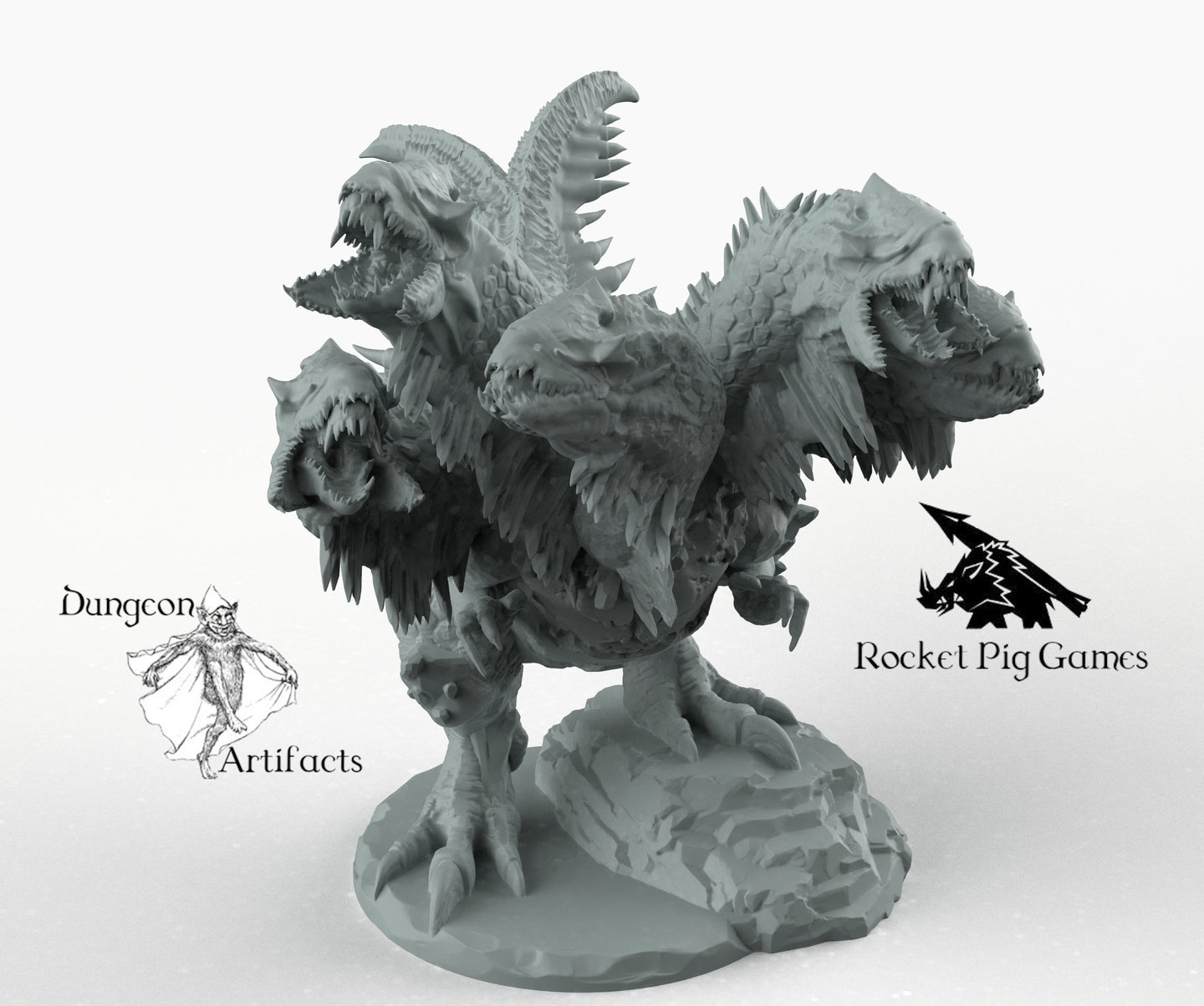 Ice Hydra - Wargaming Miniatures Monster Rocket Pig Games D&D DnD