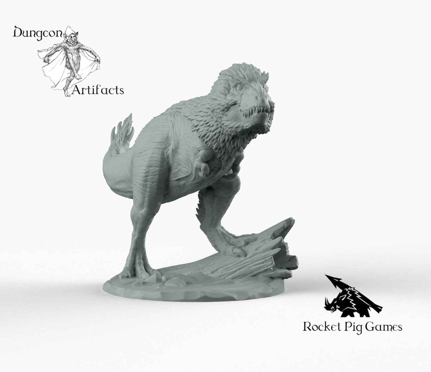 T-Rex King - Wargaming Miniatures Monster Rocket Pig Games D&D DnD Tyrannosaur Tyrannosaurus