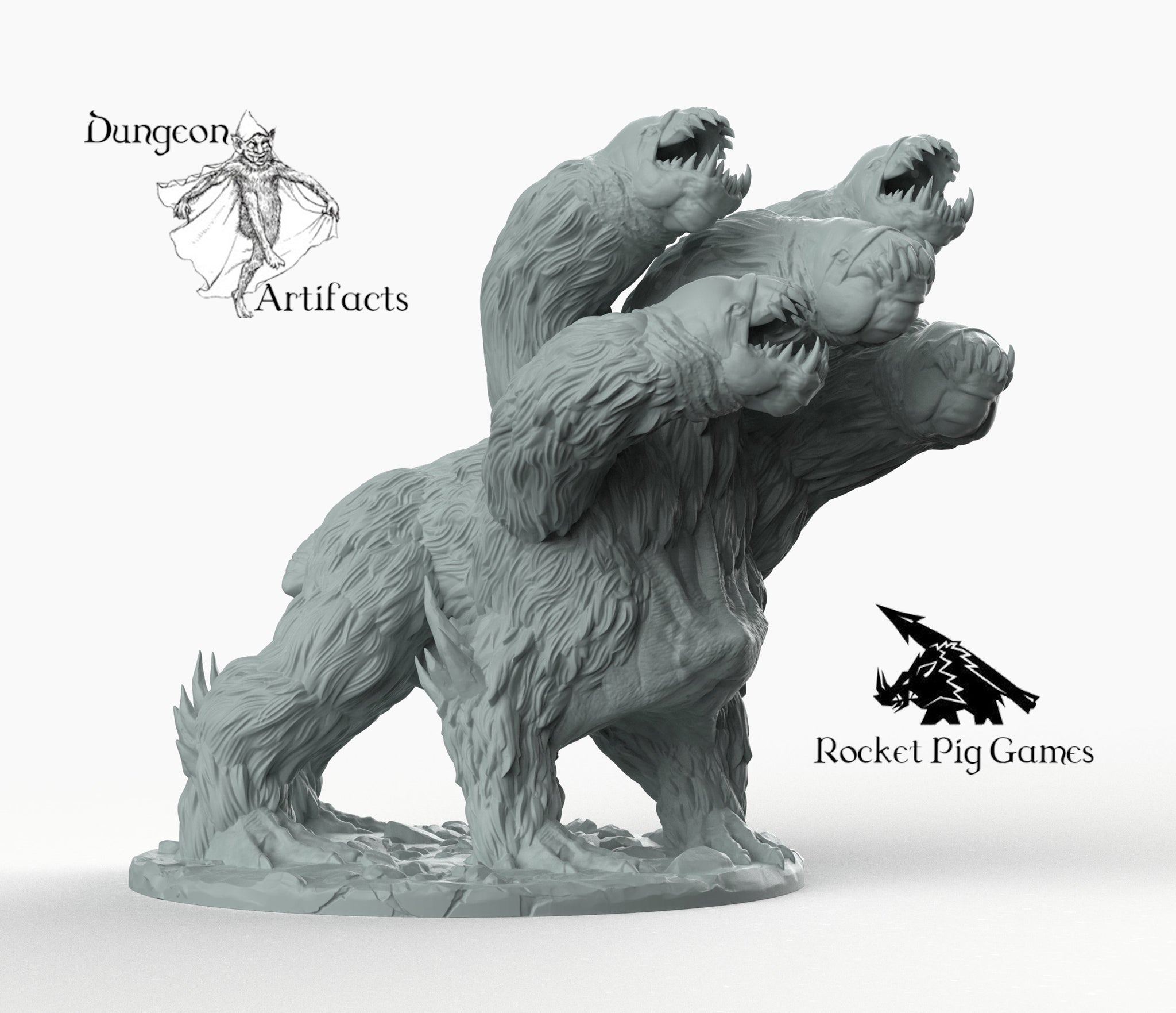 Woolly Hydra - Wargaming Miniatures Monster Rocket Pig Games Wooly D&D –  Dungeon Artifacts