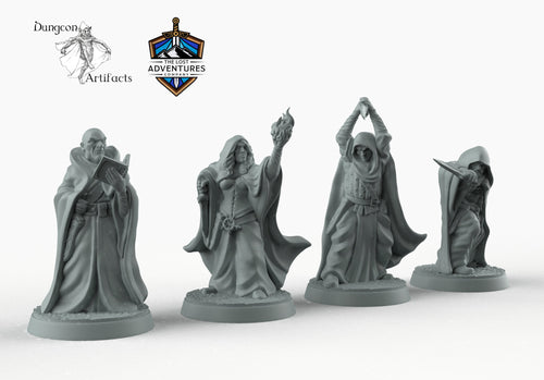 Cultist Fanatics - Lost Adventures Wargaming D&D DnD Mini Monster