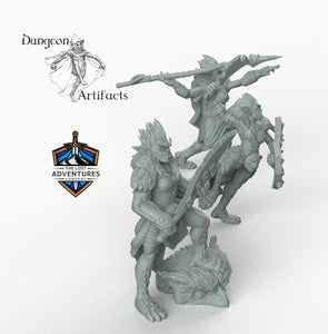 Female Bugbears - Lost Adventures Wargaming D&D DnD Mini Monster