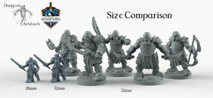 Orcish Guard Squad - Lost Adventures Wargaming D&D DnD