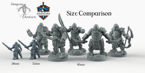 Orcish Guard Squad - Lost Adventures Wargaming D&D DnD
