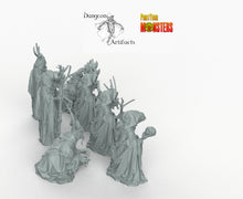 Load image into Gallery viewer, Witches Coven - Print Your Monsters - Resin Miniatures - Wargaming D&amp;D DnD