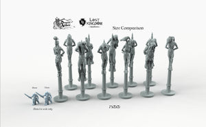 Impaled Prisoners - 28mm 32mm 40mm 75mm - Lost Kingdom Miniatures - Terrain Wargaming D&D