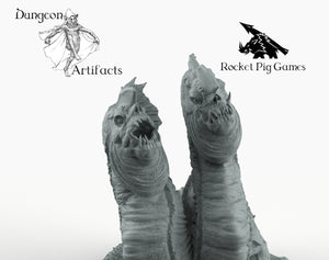 Dracorsisk - Wargaming Miniatures Monster Rocket Pig Games D&D DnD Wurm Dragon Basilisk
