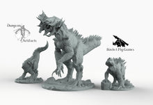 Load image into Gallery viewer, Indominator Matriarch with Younglings - Wargaming Miniatures Monster Rocket Pig Games D&amp;D DnD