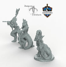 Load image into Gallery viewer, Female Lizardfolk - Lost Adventures Wargaming D&amp;D DnD Mini Monster
