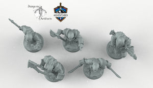 Orcish Guard Squad - Lost Adventures Wargaming D&D DnD