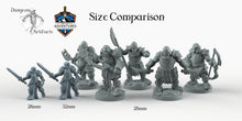 Load image into Gallery viewer, Orcish Guard Squad - Lost Adventures Wargaming D&amp;D DnD