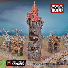 Load image into Gallery viewer, Tower of Insanity - Shadowfey Wilds 15mm 28mm 32mm Wargaming Terrain D&amp;D, DnD