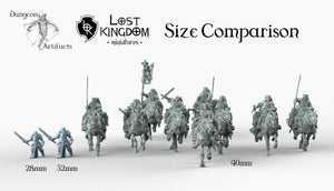 Ranger Knights - Kingdom of Mercia - Lost Kingdom Miniatures - Wargaming D&D DnD