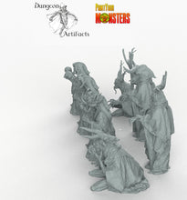 Load image into Gallery viewer, Witches Coven - Print Your Monsters - Resin Miniatures - Wargaming D&amp;D DnD