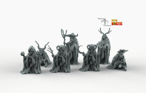 Witches Coven - Print Your Monsters - Resin Miniatures - Wargaming D&D DnD