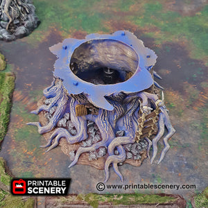 Feywild Cottage - Shadowfey Wilds 28mm 32mm Wargaming Terrain D&D, DnD