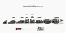 Load image into Gallery viewer, Ruined Bridge Spans - 15mm 28mm 32mm Printable Scenery Shadowfey Wargaming Terrain D&amp;D DnD