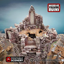 Load image into Gallery viewer, Tower of Insanity - Shadowfey Wilds 15mm 28mm 32mm Wargaming Terrain D&amp;D, DnD