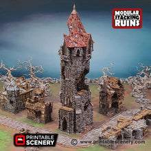 Load image into Gallery viewer, Tower of Insanity - Shadowfey Wilds 15mm 28mm 32mm Wargaming Terrain D&amp;D, DnD