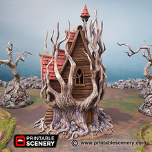 Load image into Gallery viewer, Feywild Bower - Shadowfey Wilds 28mm 32mm Wargaming Terrain D&amp;D DnD