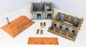 The Warehouse - Painted - The Lost Islands 28mm Wargaming Terrain D&D DnD Pirates