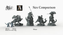 Load image into Gallery viewer, Drokzok Riders - Archvillain Games 28mm 32mm 40mm 75mm Wargaming Terrain D&amp;D, DnD