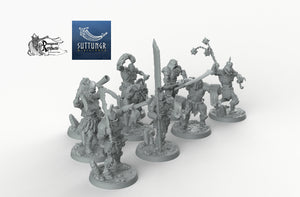 Obsidian Orc Warband - Suttungr Miniatures Monster D&D DnD