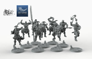 Obsidian Orc Warband - Suttungr Miniatures Monster D&D DnD