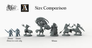 Dark Elves - Arcane - Archvillain Games 28mm 32mm 40mm Wargaming Terrain D&D, DnD