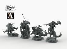 Load image into Gallery viewer, Drokzok Riders - Archvillain Games 28mm 32mm 40mm 75mm Wargaming Terrain D&amp;D, DnD