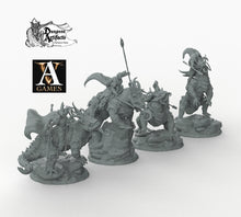 Load image into Gallery viewer, Drokzok Riders - Archvillain Games 28mm 32mm 40mm 75mm Wargaming Terrain D&amp;D, DnD