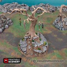 Load image into Gallery viewer, Hangman&#39;s Tree - Shadowfey Wilds 20mm 28mm 32mm 37mm Wargaming Terrain D&amp;D DnD