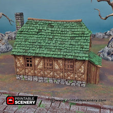 Load image into Gallery viewer, Perfectly Normal House - Shadowfey Ruins 15mm 20mm 28mm 32mm 37mm Wargaming Terrain D&amp;D DnD