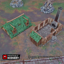 Load image into Gallery viewer, Perfectly Normal House - Shadowfey Ruins 15mm 20mm 28mm 32mm 37mm Wargaming Terrain D&amp;D DnD