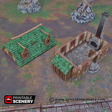 Load image into Gallery viewer, Perfectly Normal House - Shadowfey Ruins 15mm 20mm 28mm 32mm 37mm Wargaming Terrain D&amp;D DnD