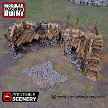 Load image into Gallery viewer, Mayor&#39;s Townhouse - Shadowfey Ruins 15mm 20mm 28mm 32mm 37mm Wargaming Terrain D&amp;D