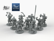 Load image into Gallery viewer, Obsidian Orc Warband - Suttungr Miniatures Monster D&amp;D DnD