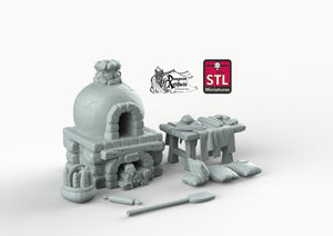 Bakery - STL Miniatures Wargaming D&D DnD