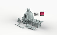 Load image into Gallery viewer, Bakery - STL Miniatures Wargaming D&amp;D DnD