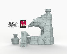 Load image into Gallery viewer, Blacksmith&#39;s Forge and Tools - STL Miniatures Wargaming D&amp;D DnD