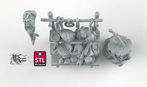 Butcher - STL Miniatures Wargaming D&D DnD