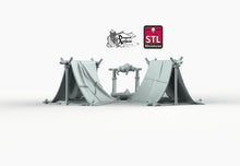 Load image into Gallery viewer, Camp - STL Miniatures Wargaming D&amp;D DnD