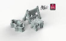 Load image into Gallery viewer, Leather Tannery - STL Miniatures Wargaming D&amp;D DnD