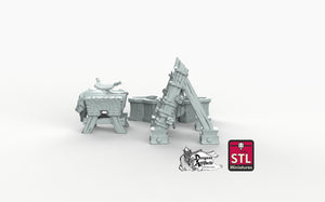 Leather Tannery - STL Miniatures Wargaming D&D DnD